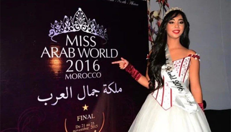 فيديو وصور تتويج المغربية نسرين نوبير ملكة جمال العرب 2016