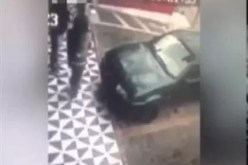 بالفيديو امرأة حاولت الجلوس على سيارة و صاحبها لقّنها درسا لن تنساه أبدا