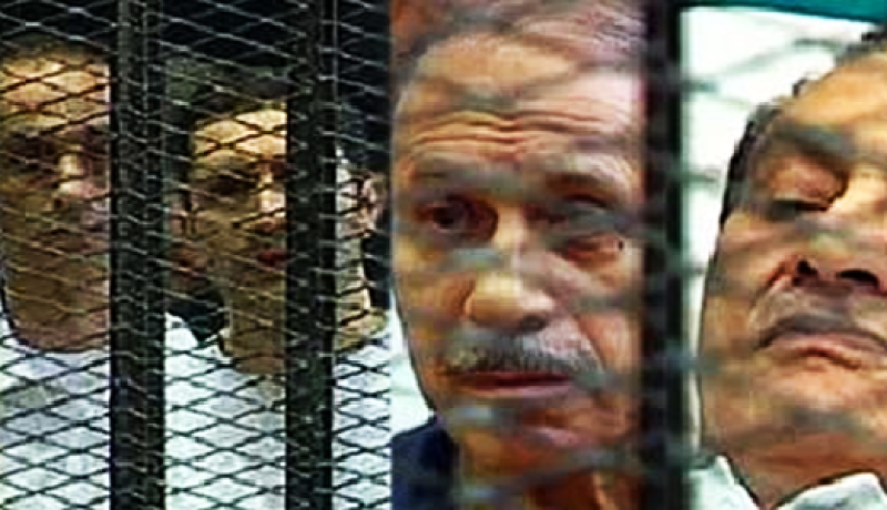 استئناف محاكمة مبارك ونجليه ووزير داخليته العدلي و6 اخرين