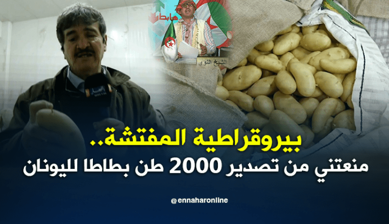 الشيخ النوي.. من أجل ورقة لم تصدر البطاطا إلى اليونان