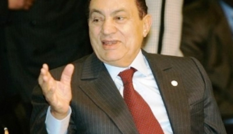 مبارك لم يصل على حفيده