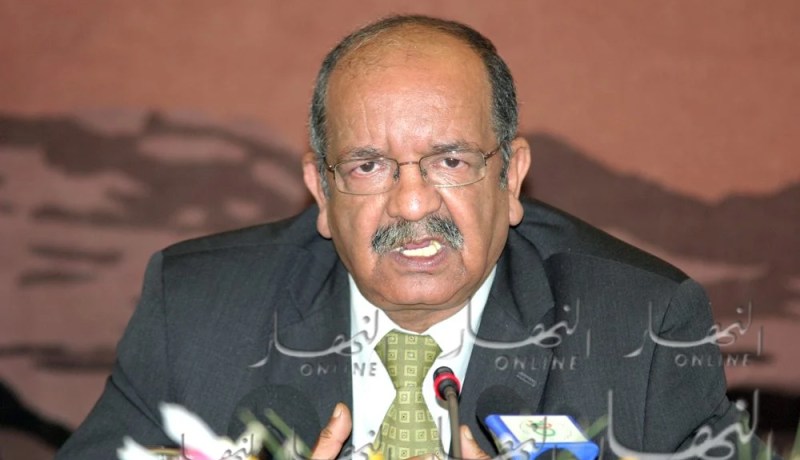 مساهل في زيارة عمل إلى واشنطن يومي 28 و29 جانفي الجاري