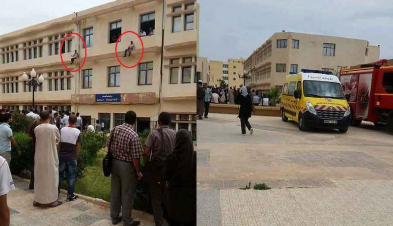 طالبان يحاولان الانتحار من فوق مبنى القطب الجامعي بالمسيلة