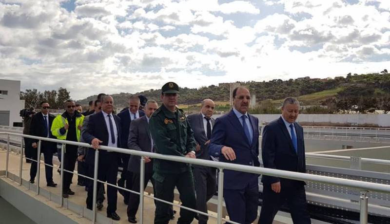 علي حمام يتفقد أشغال محطة التطهير المياه المستعملة ببوسماعيل