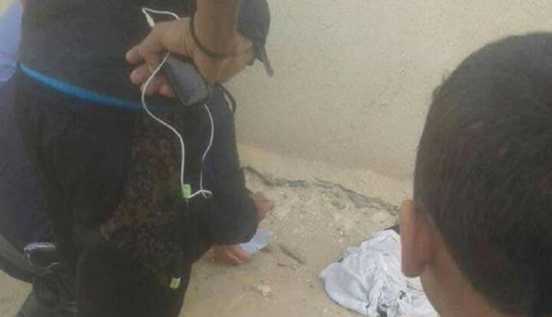 بالصور العثور على رضيع حديث الولادة قرب مستشفى الرباح بالوادي