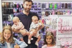 بالصور .. تعرف على قصة أب لـ 4 فتيات يحظى بإعجاب الآلاف