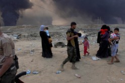آلاف العراقيين الفارين من الموصل يصلون سوريا