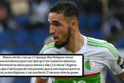 بن طالب: “فضلت الجزائر على إنجلترا وأنا فخور بكوني جزائري”