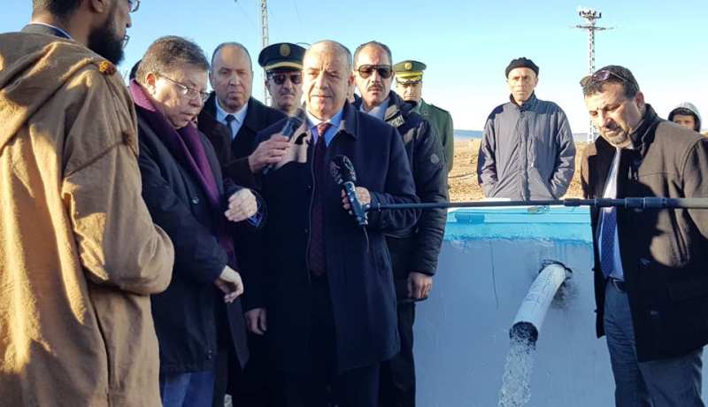بالصور.. نسيب يدشن مشروع إنجاز آبار ببلدية عين الملح في المسيلة  