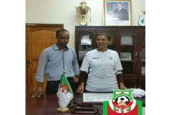 نجاة مهري أول امرأة في الجزائر رئيسا لفريق في كرة القدم