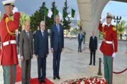 كبار الدولة يترحمون على أرواح شهداء الثورة التحريرية بمقام الشهيد