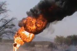 مسلحون يفجرون أنبوب النفط بمحافظة شبوة بجنوب اليمن