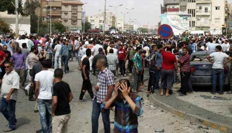هجوم مسلح على خيمة أعتصام لافراد قبيلة ببنغازي