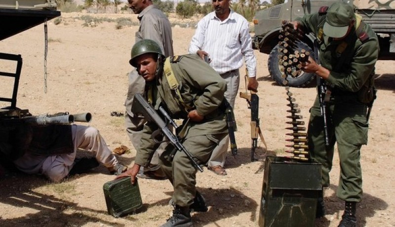 الجيش التونسي يشن عملية واسعة ضد إرهابيين في محافظة سيدي بوزيد