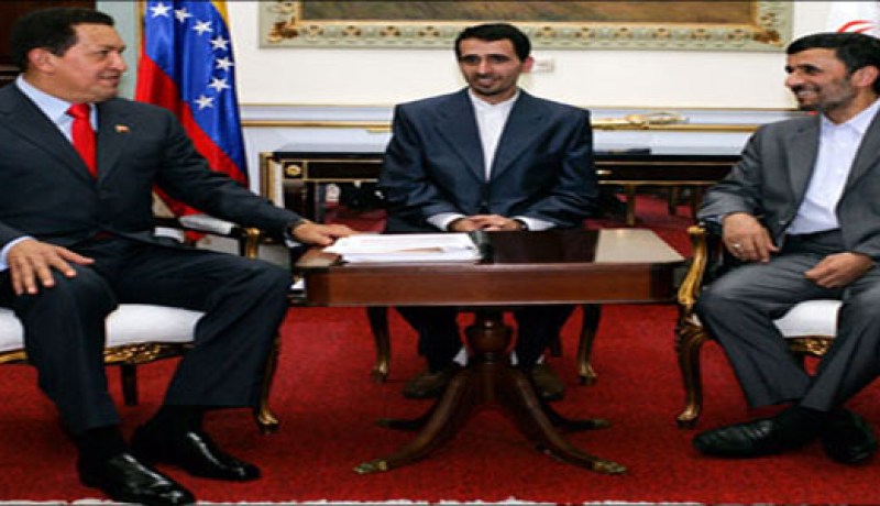 الرئيس احمدي نجاد في زيارة الى فنزويلا