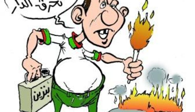 يحرقان سيارتيهما للتّخفيف من قلق مباراة الخضر بإنجلترا!