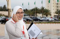 أنيس رحماني فحل مع الصحافيين الذين يعملون معه