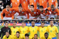 مونديال 2010: التشكيلتان الرسميتان لمنتخبي البرازيل و هولندا