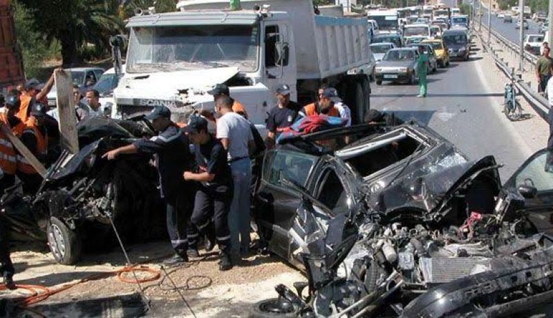إرهاب الطرقات يحصد روح 347 شخص وإصابة 3820 خلال موسم الإصطياف على المستوى الوطني