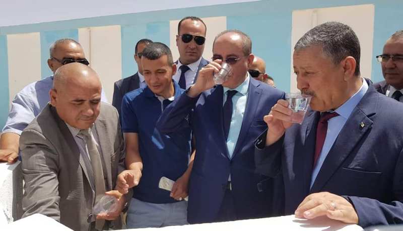 بالصور.. علي حمام يؤكد على توسعة محطة تصفية المياه المستعملة بالجلفة