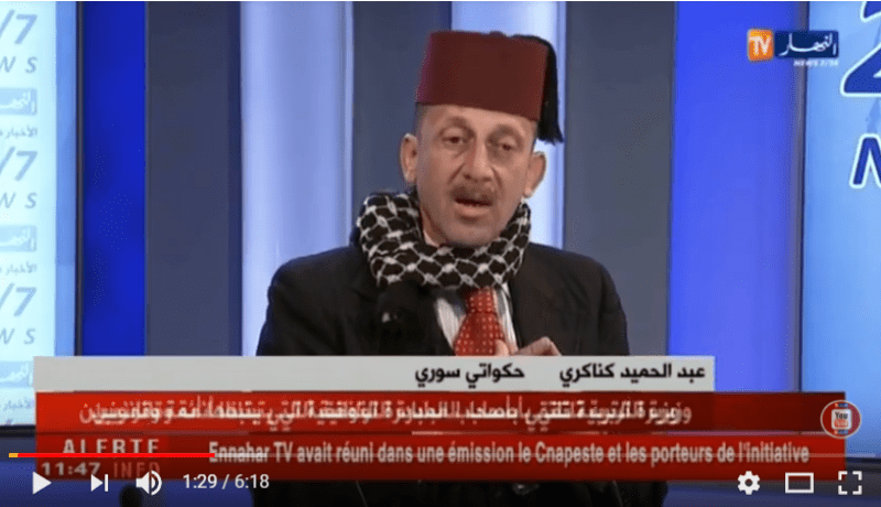 الحكواتي/ الجزائر جعلتني بطلا وفنانا شاعرا وروائيا حكواتيا