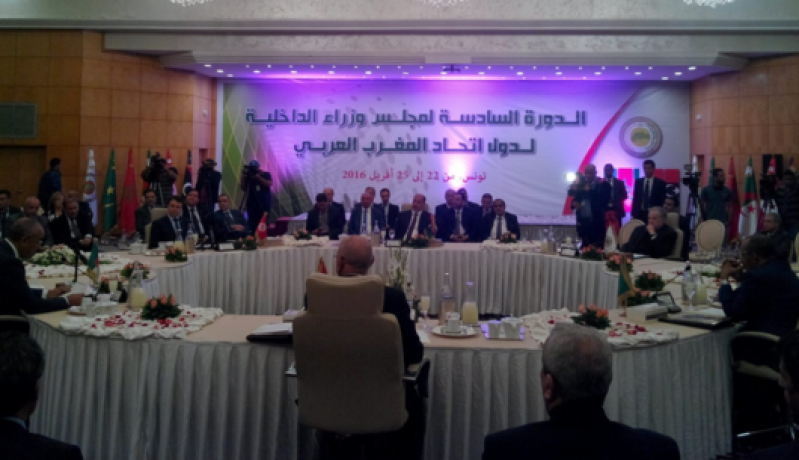 وزراء داخلية اتحاد المغرب العربي : وضع دول المغرب العربي خطير جدا ومحفوف بالمشاكل