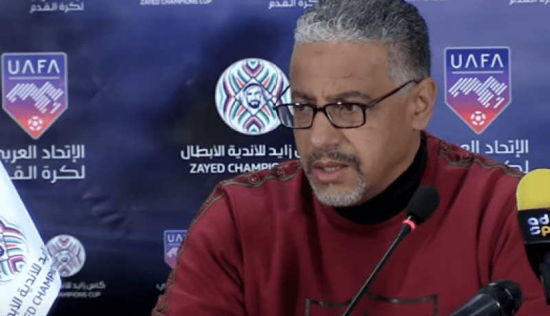 عمروش: “الغيابات أثرت علينا ولم نتوقع هذا السيناريو”