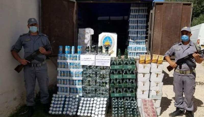 جمارك خنشلة تحجز 6660 وحدة من المشروبات الكحولية