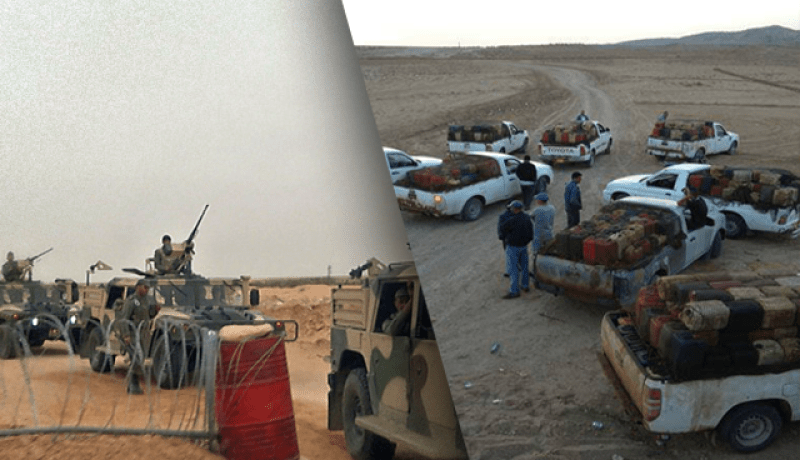 الجيش الوطني يوقف 07 مهربين ويحجز حوالي 7200 لتر من الوقود في مناطق متفرقة من الوطن