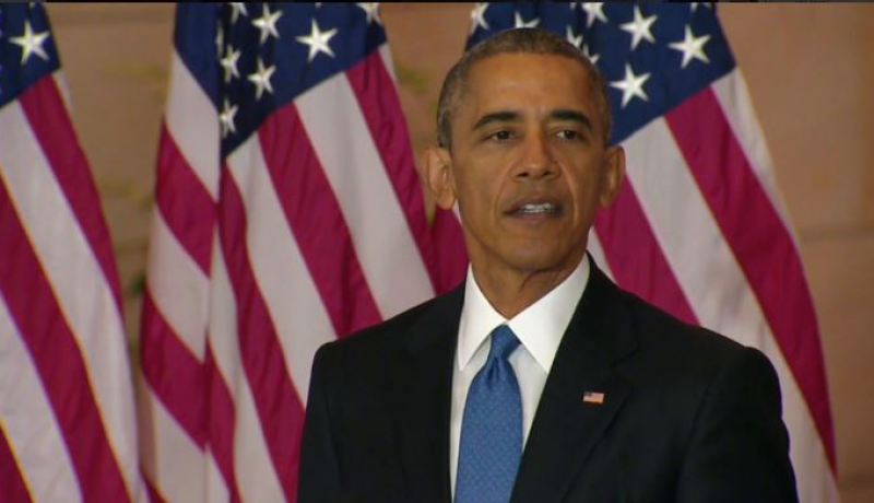 أوباما في ذكرى حظر العبودية حريتنا تقف عند حدود الآخرين