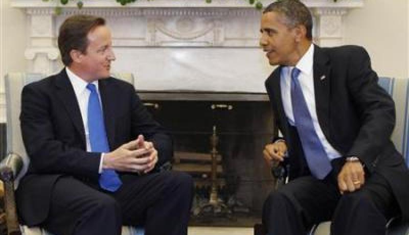 المخاوف بشأن بي.بي تلقي بظلالها على محادثات اوباما وكاميرون