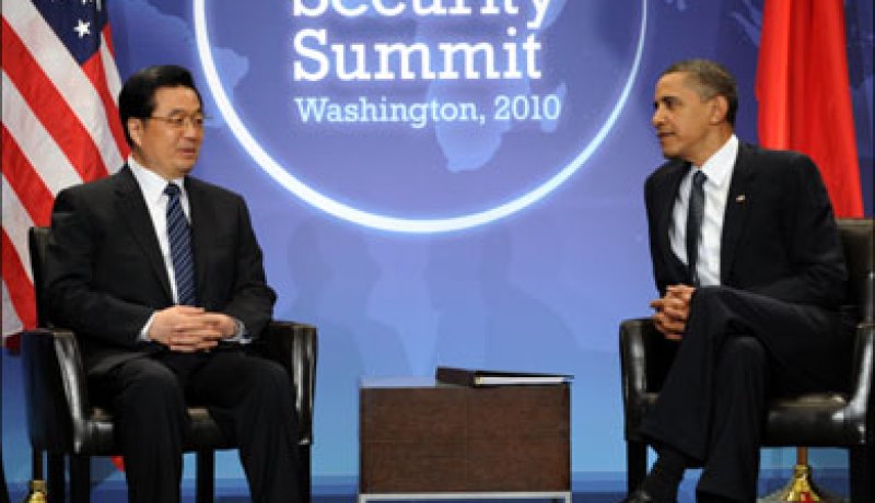 اوباما وهو جنتاو يسعيان الى احتواء التوتر بين بلديهما