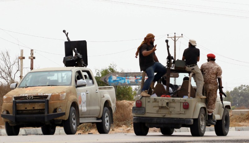 مقتل 20 عنصرا من قوات البنيان المرصوص في اشتباكات مع داعش بسرت الليبية