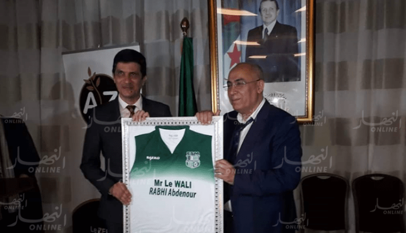 بالصور.. دعم مالي لترجي مستغانم بعد صعوده للمحترف الثاني