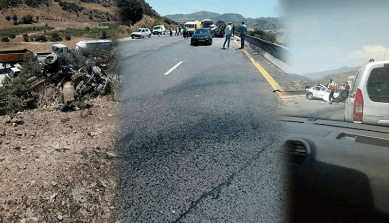 البويرة: 3 قتلى و 8 جرحى في حادث مرور بالأخضرية