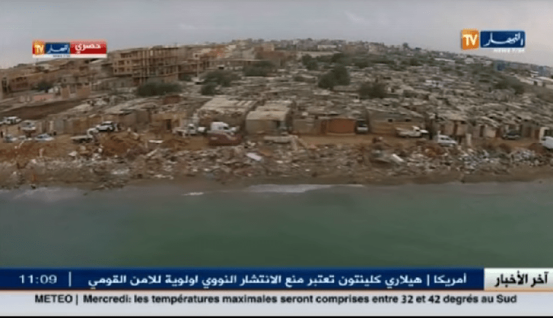 انطلاق عملية ترحيل سكان حي الباخرة المحطمة بعد 30 سنة من المعاناة