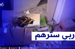 إنهيار جزئي لبناية هشة في وهران إثر الهزة الأرضية