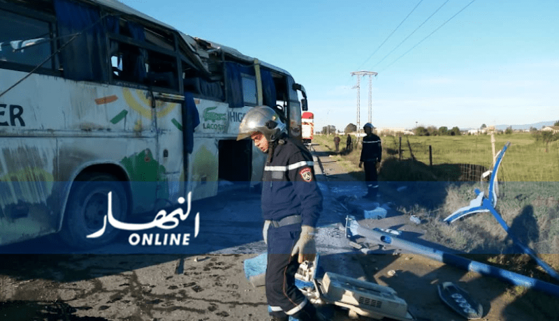 الوادي : حافلة تدهس ستيني بطريق الوطني رقم 03  