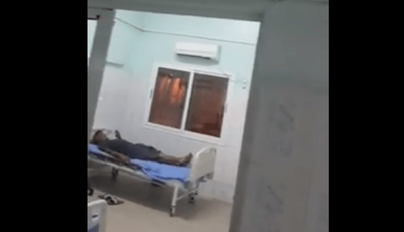 بالفيديو فئران مكان المرضى في مستشفى ورقلة