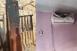 نيران تطرد عائلة من مسكنها في الوادي