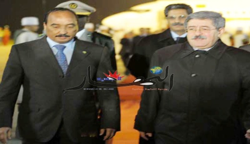الرئيس الموريتاني واستقبال أويحيى