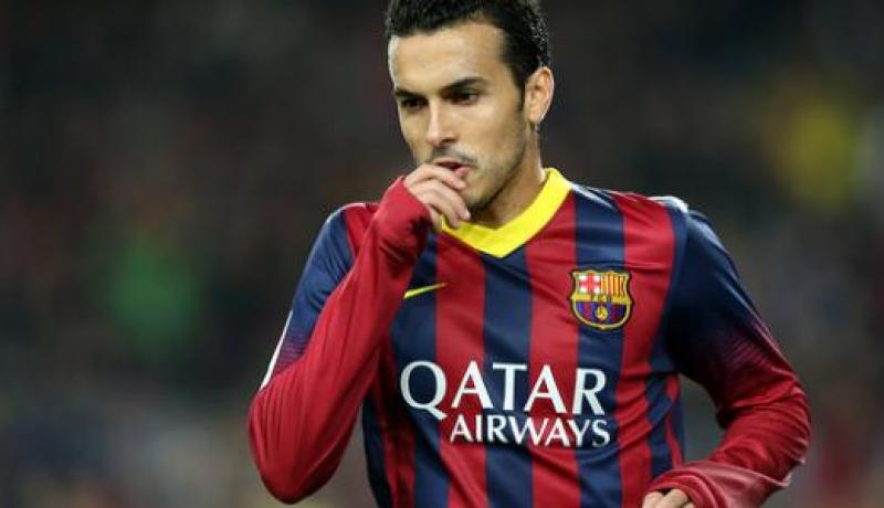 برشلونة يقنع بيدرو بالبقاء حتى 2019
