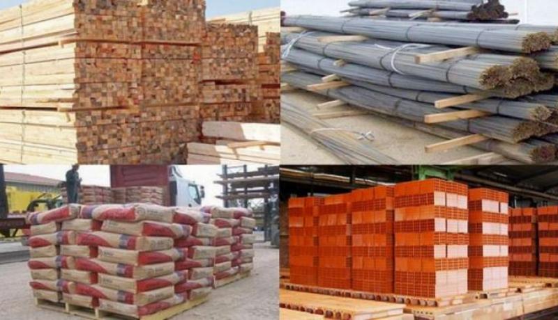 تراجع فاتورة واردات مواد البناء خلال 8 أشهر الأولى من 2016
