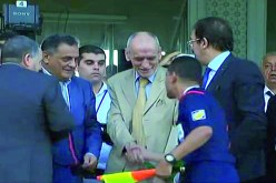 صور قرباج  يصافح الحكم بيطام تصنع الحدث