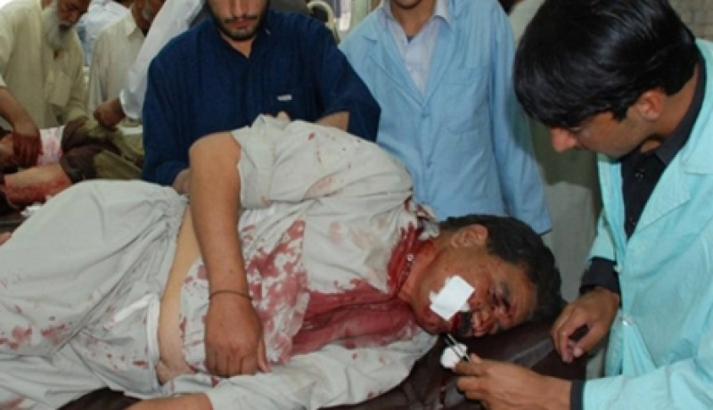 إصابة  10  من رجال الشرطة بجروح بشمال غرب باكستان