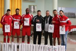 “الـفاف” تكرّم المنتخب الفلسطيني !