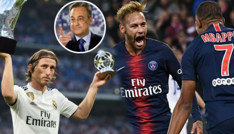 “نيمار” و”مبابي” يُحدّدان مصير “مودريتش” مع “الملكي”