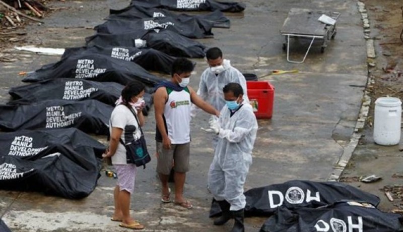 إرتفاع حصيلة قتلى العاصفة الثلجية بالفلبين