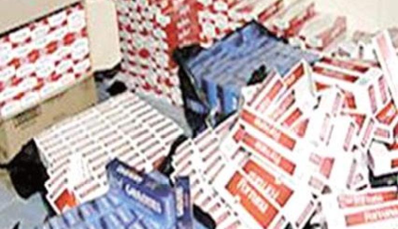 حجز أكثر من 3700 خرطوشة سجائر بالطريق السيار الرابط بين تلمسان وسيدي بلبعاس