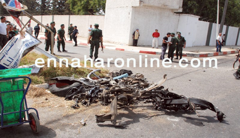 صور تفجيرات المدرسة العليا للدرك الوطني “يسر” ببومرداس            تصوير: سيدعلى